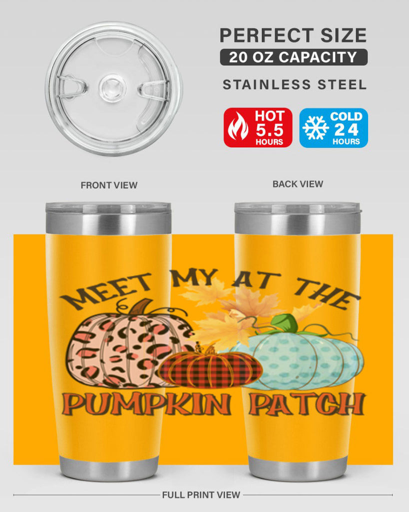 Meet My at the Pumpkin Patch 425#- fall- Tumbler