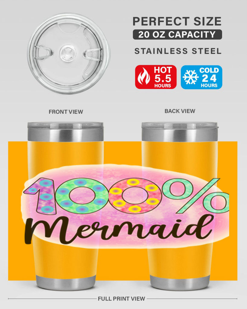 Mermaid 1#- mermaid- Tumbler