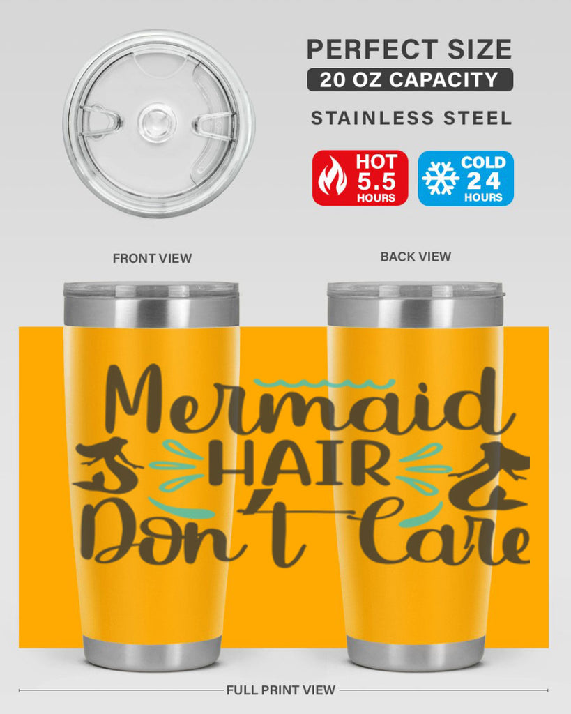 Mermaid Hair Don’t Care 359#- mermaid- Tumbler