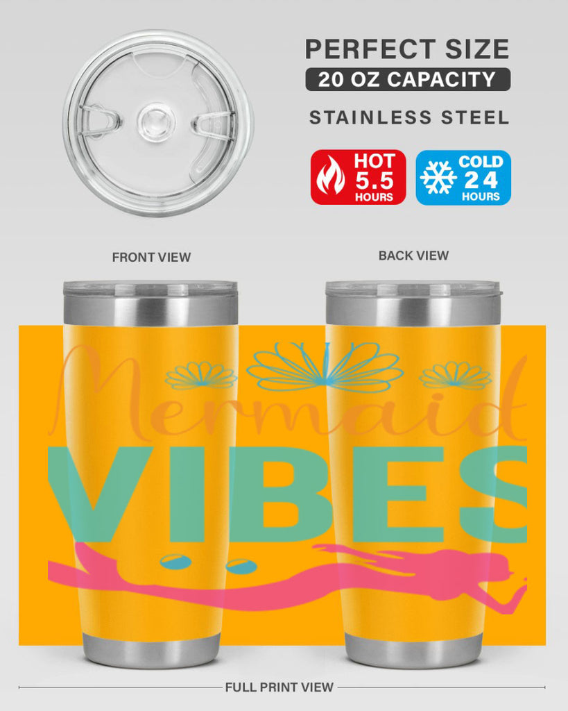 Mermaid Vibes Design 465#- mermaid- Tumbler