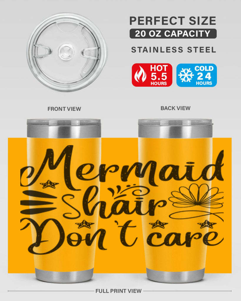 Mermaid hair dont care 415#- mermaid- Tumbler