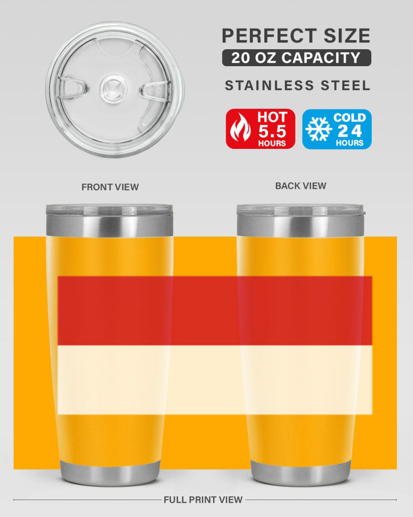 Monaco 84#- world flags- Tumbler