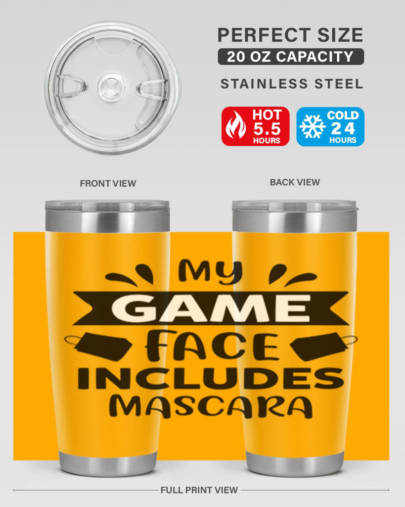 My Game Face Includes Mascara 126#- fashion- Cotton Tank