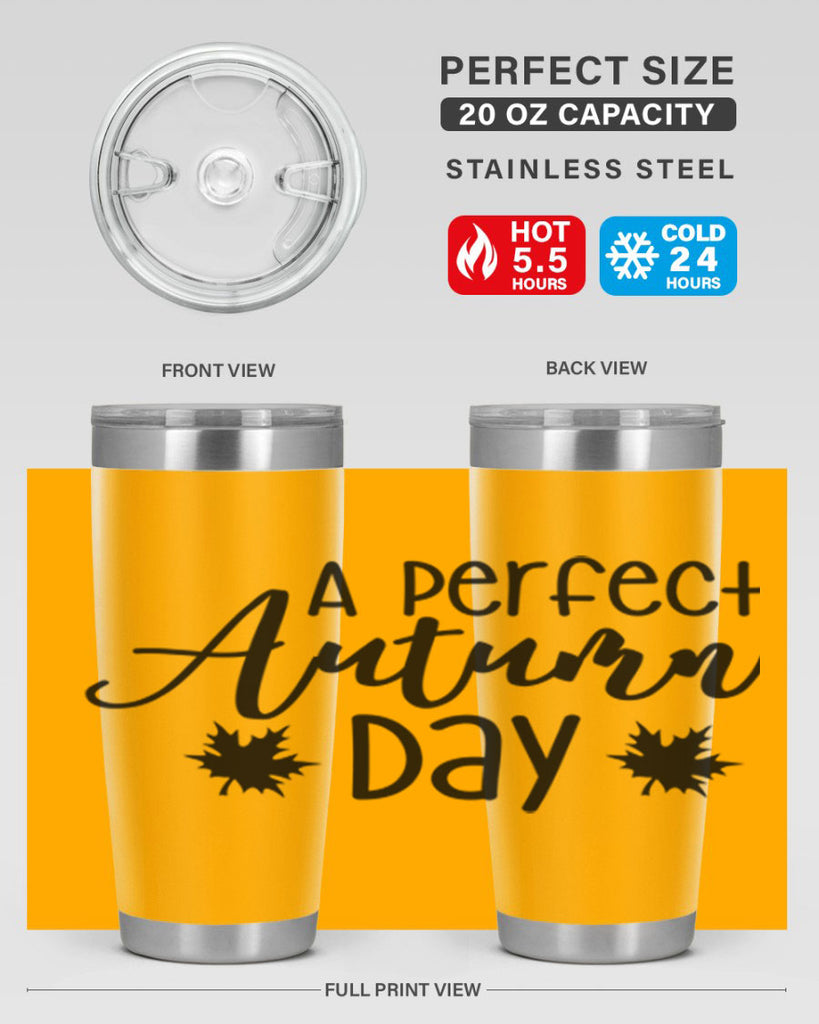 My Perfect Autumn Day 438#- fall- Tumbler