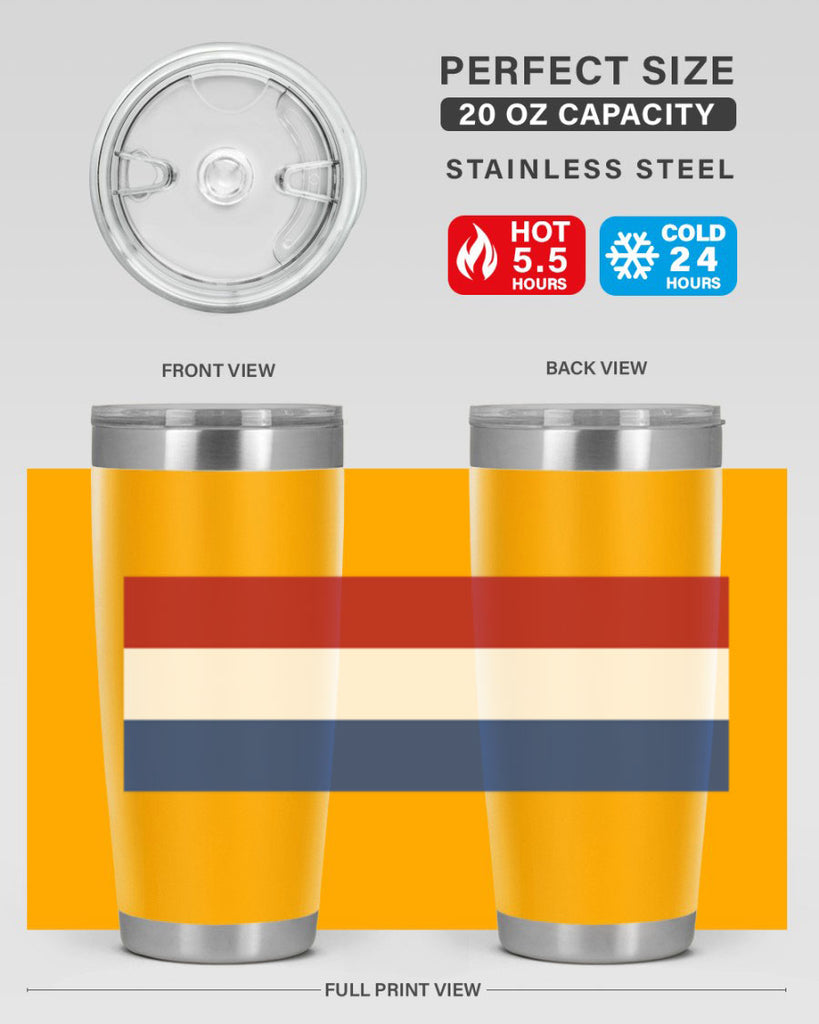 Netherlands 75#- world flags- Tumbler