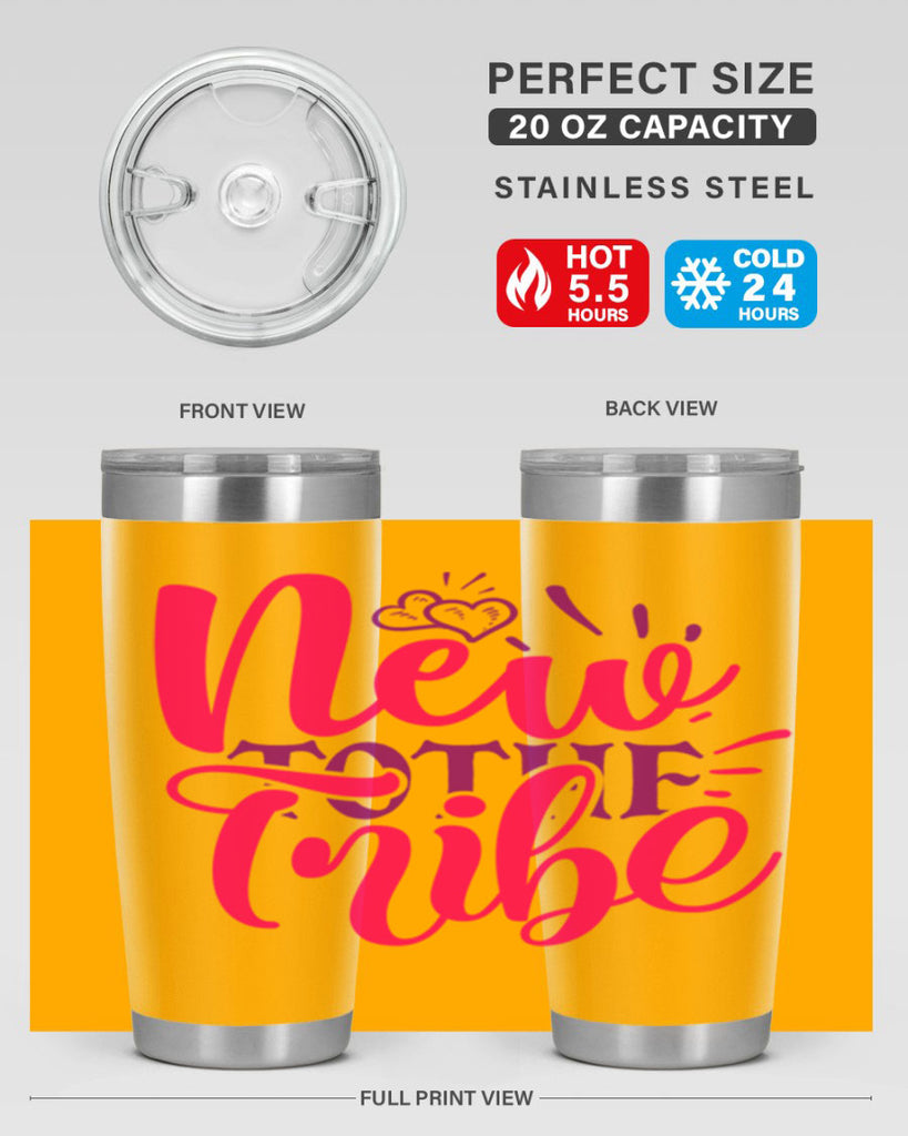 New To the Tribe Style 214#- baby- tumbler
