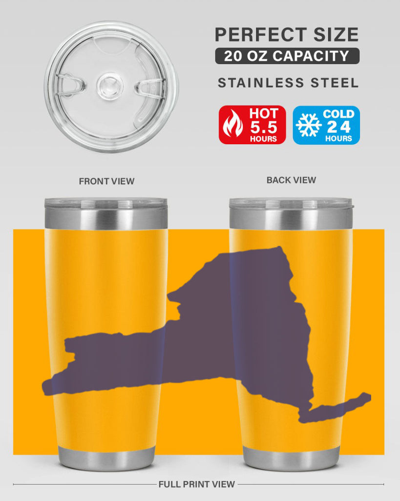 New York 19#- stateflags- Tumbler