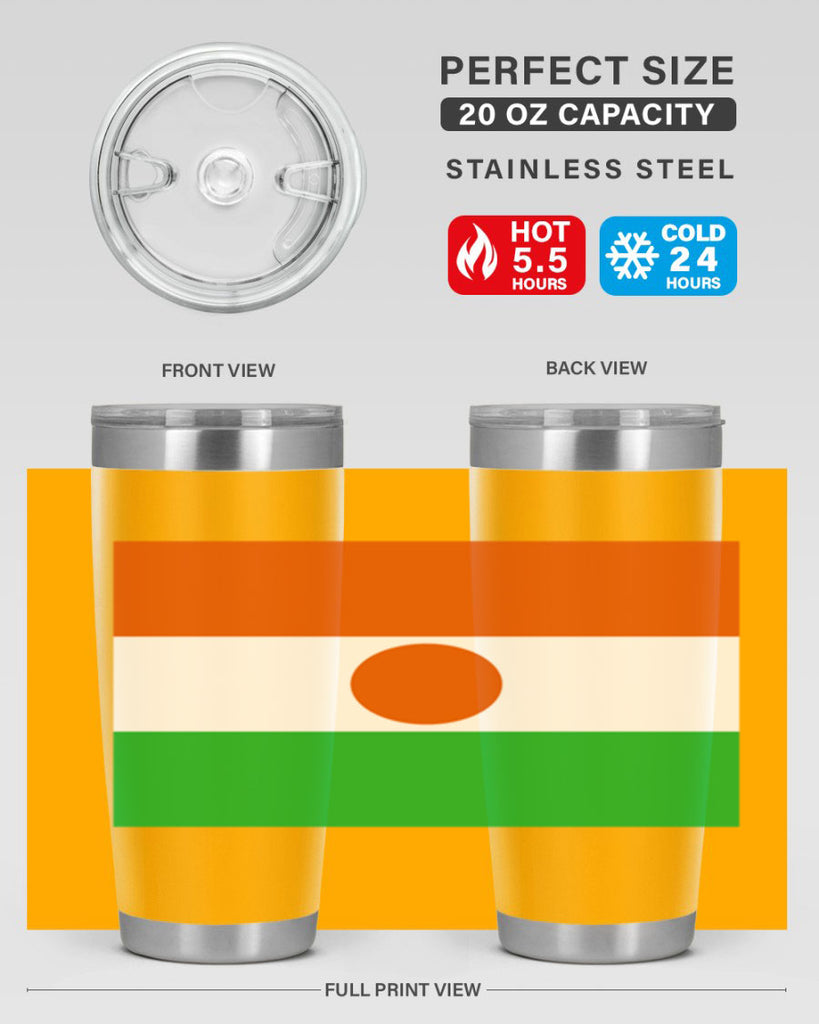 Niger 72#- world flags- Tumbler