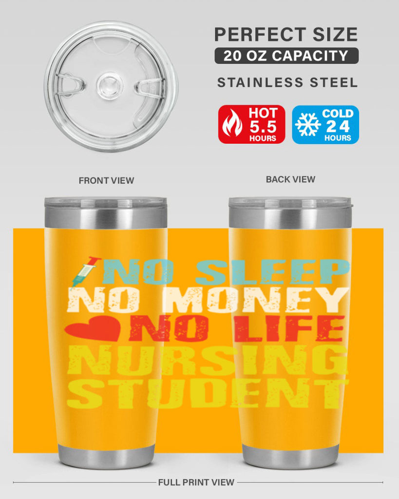 No Sleep Style 290#- nurse- tumbler