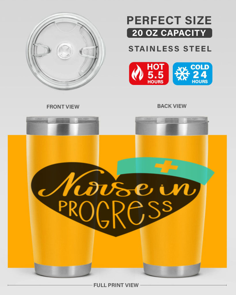 Nurse In Progress Style Style 112#- nurse- tumbler