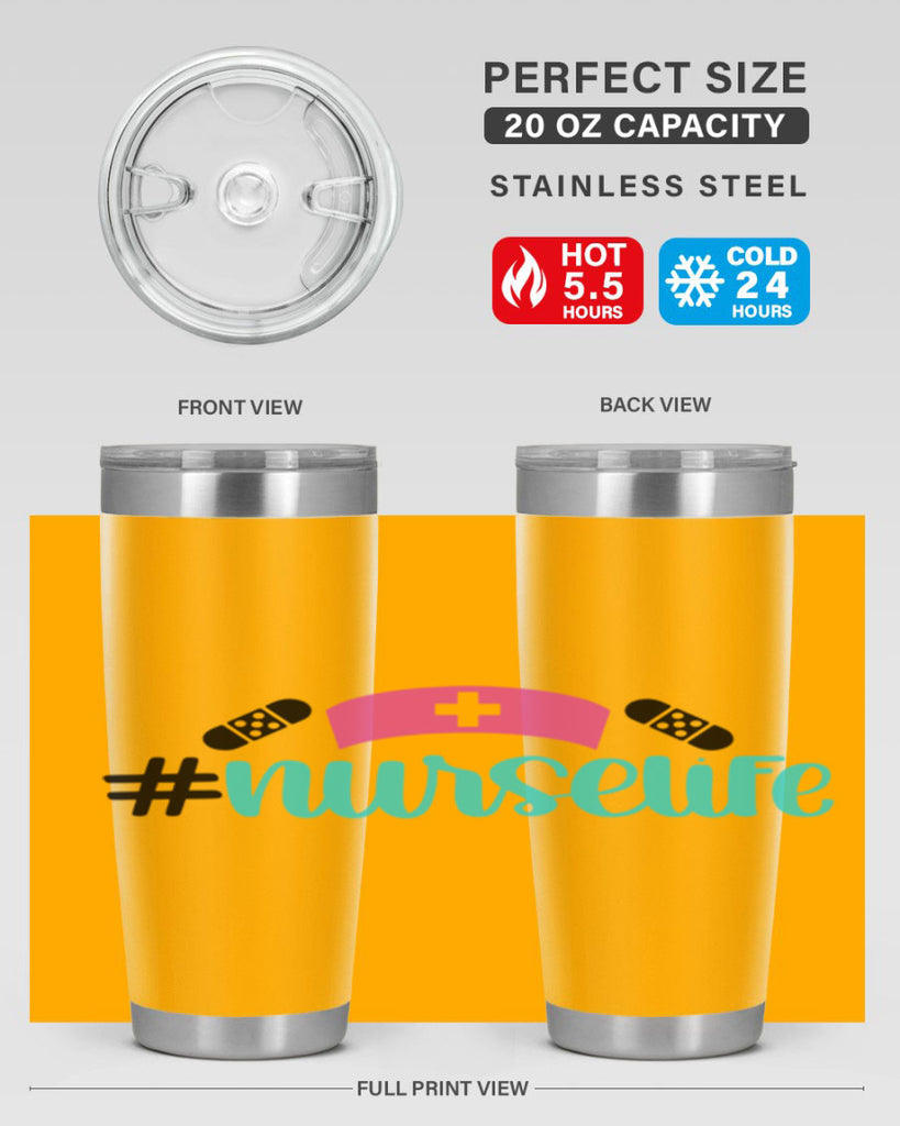 Nurse Life Style Style 107#- nurse- tumbler