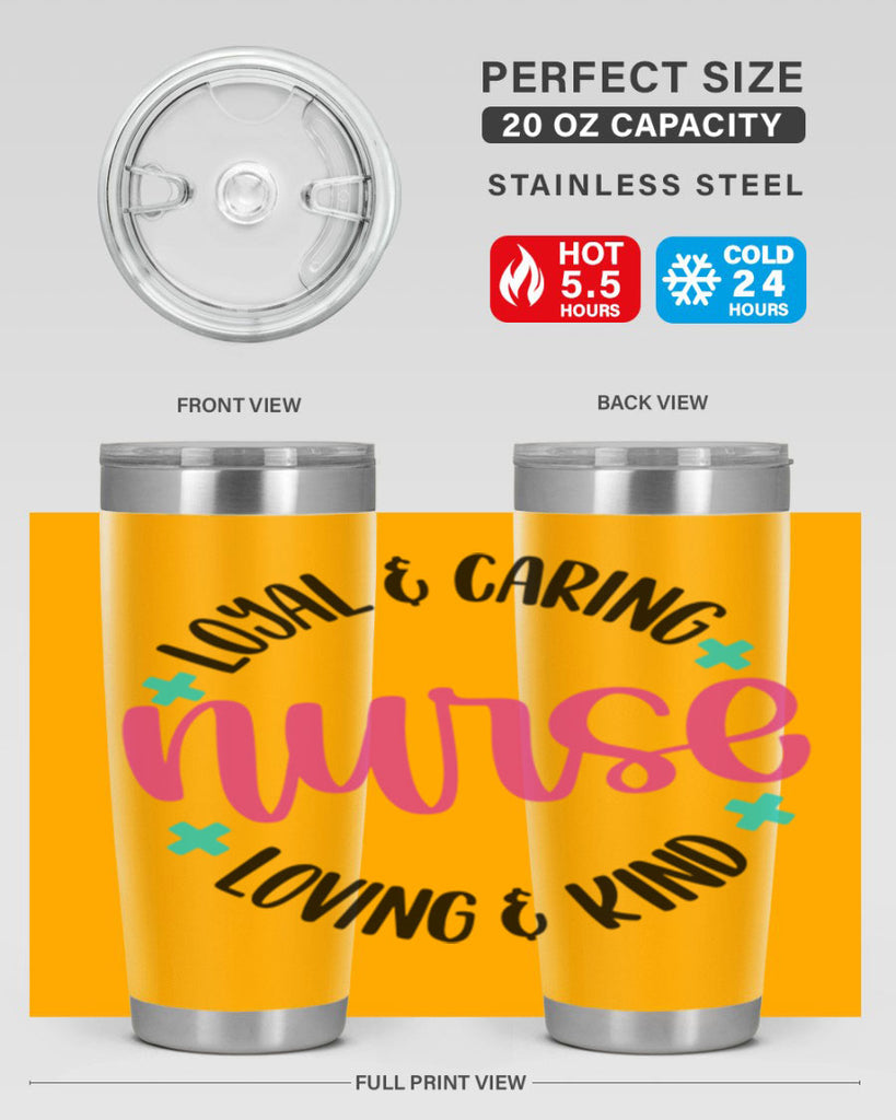 Nurse Loyal Caring Style Style 104#- nurse- tumbler