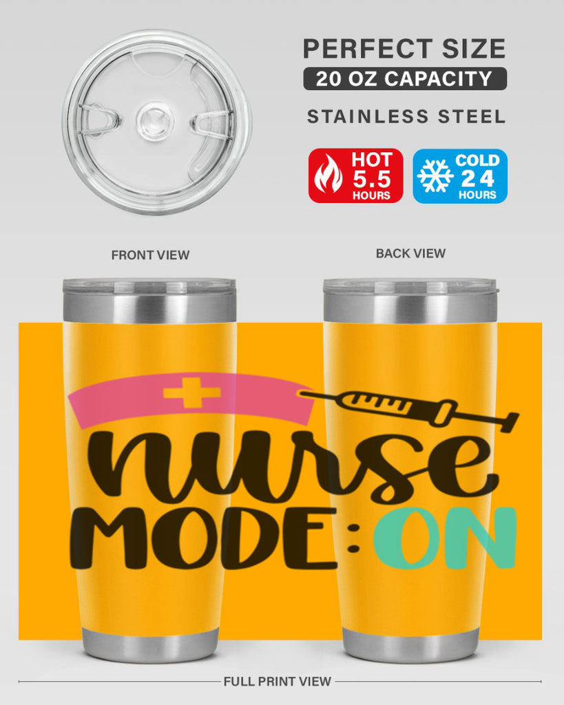 Nurse Mode ON Style Style 102#- nurse- tumbler