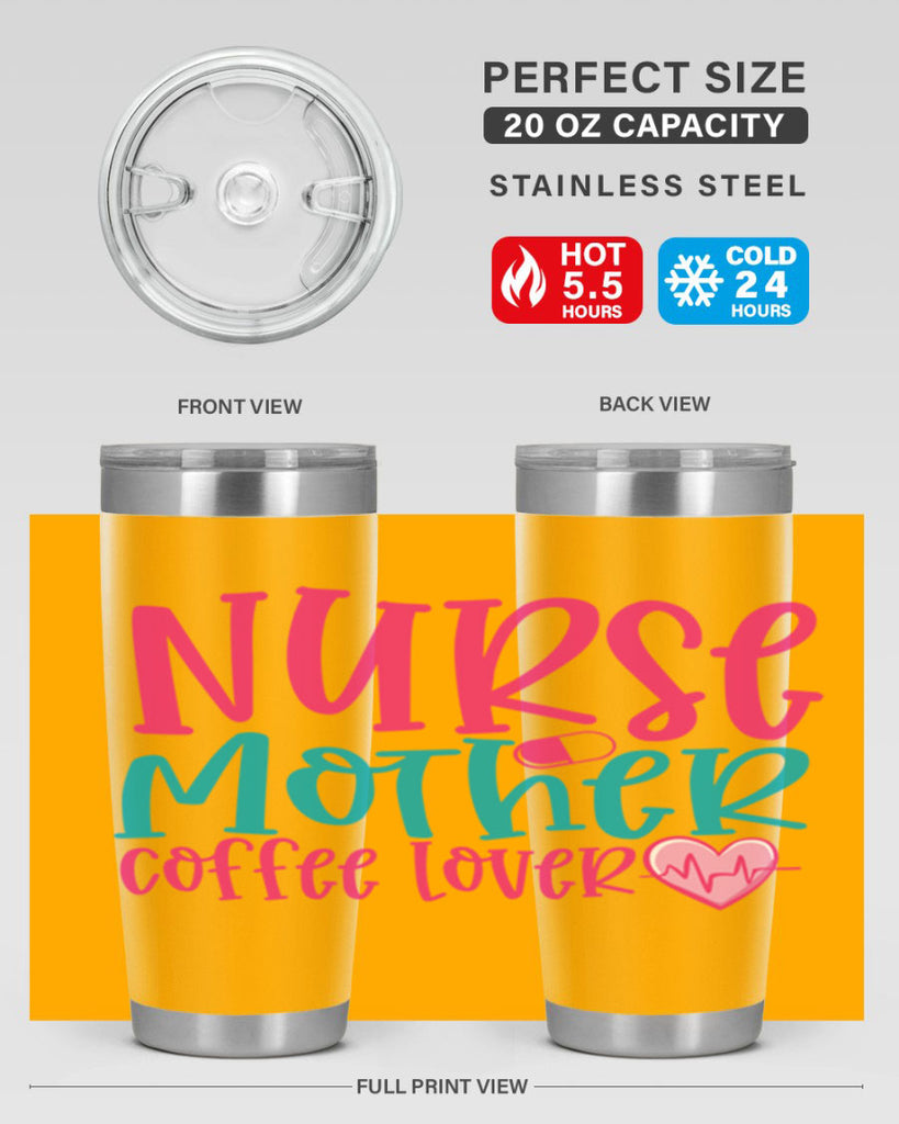 Nurse Mother Coffee Lover Style Style 99#- nurse- tumbler