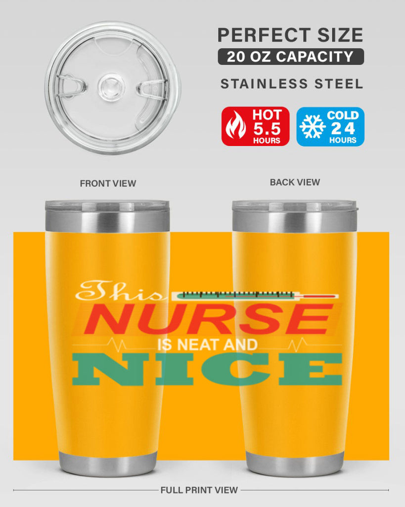 Nurse NiceTransperntPNG Style 403#- nurse- tumbler