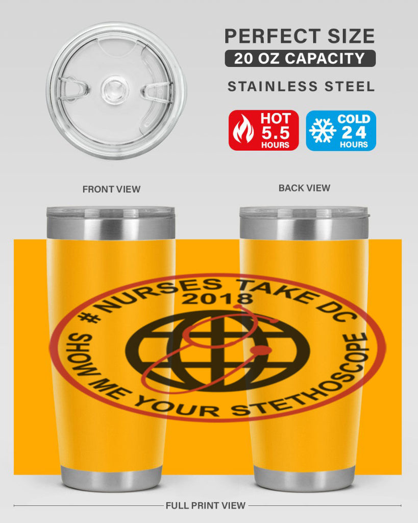 Nurse Takes Dc Design Style 335#- nurse- tumbler