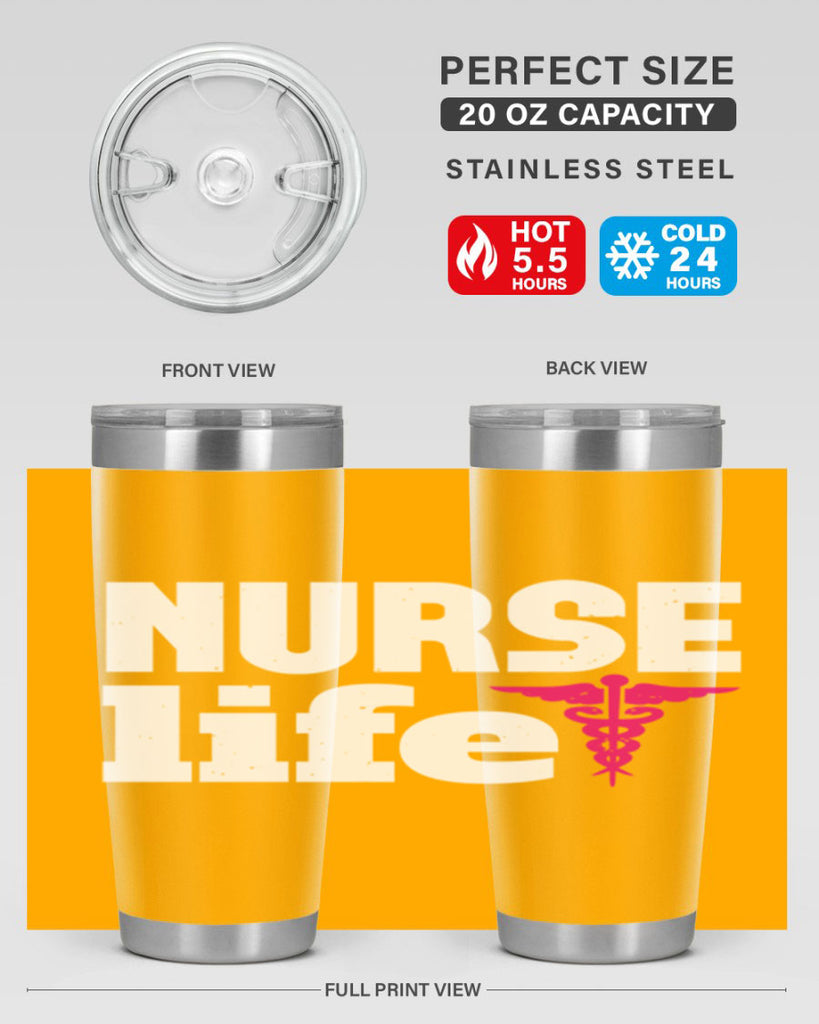 Nurse life Style 283#- nurse- tumbler