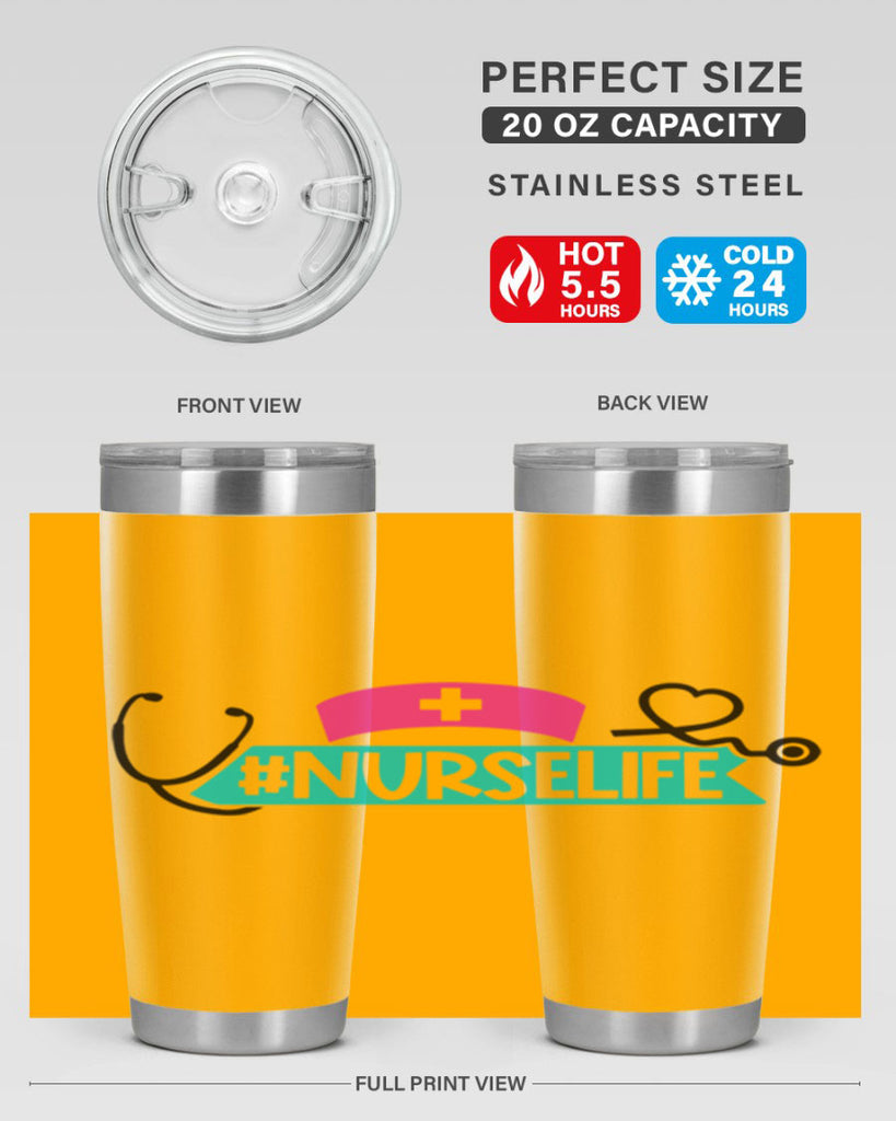 Nurselife Style Style 92#- nurse- tumbler