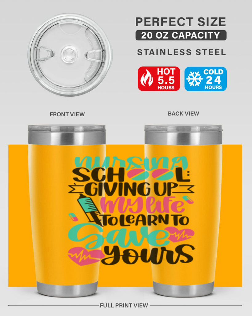 Nursing School Giving Style Style 66#- nurse- tumbler