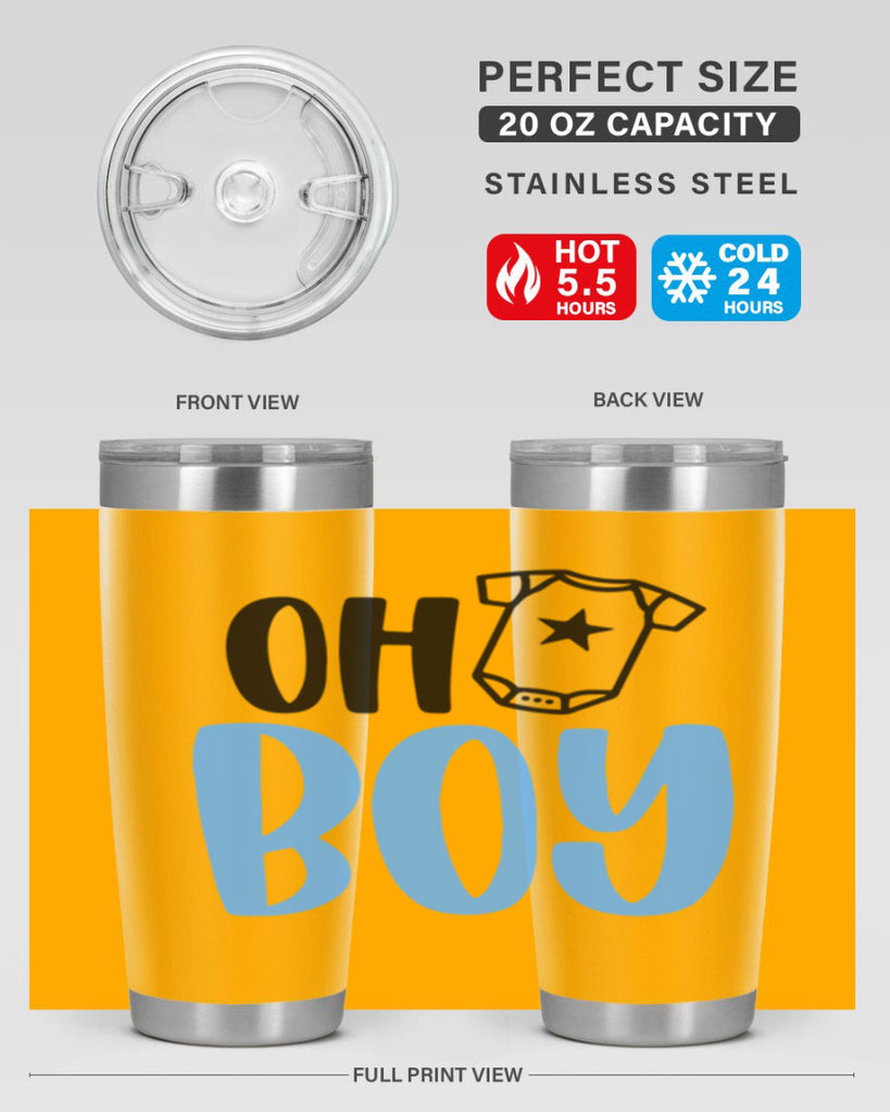 Oh Boy Style 35#- baby- tumbler