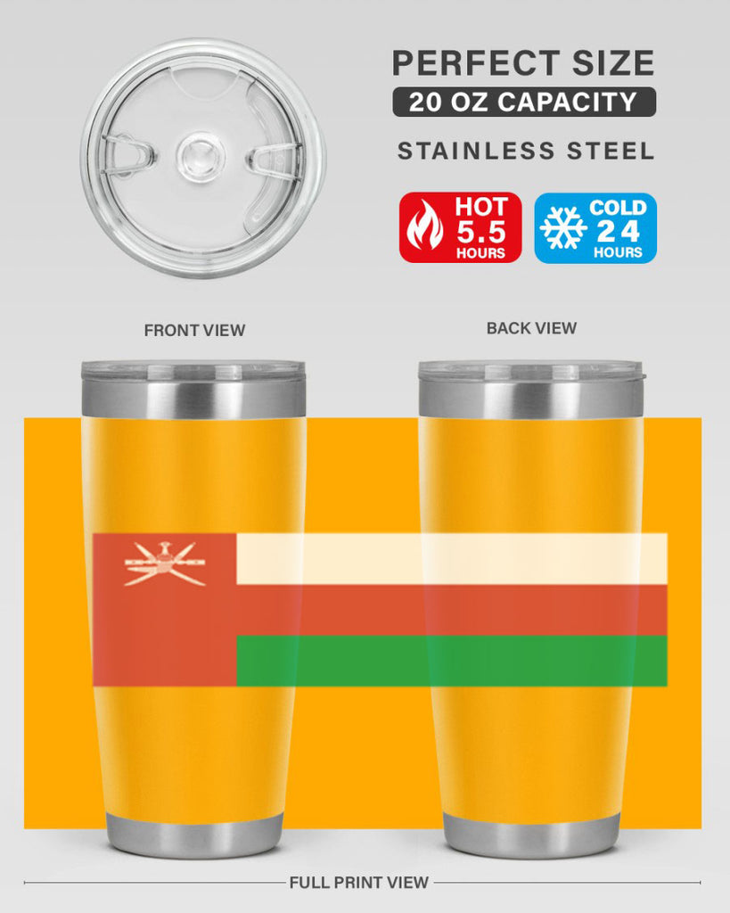 Oman 67#- world flags- Tumbler