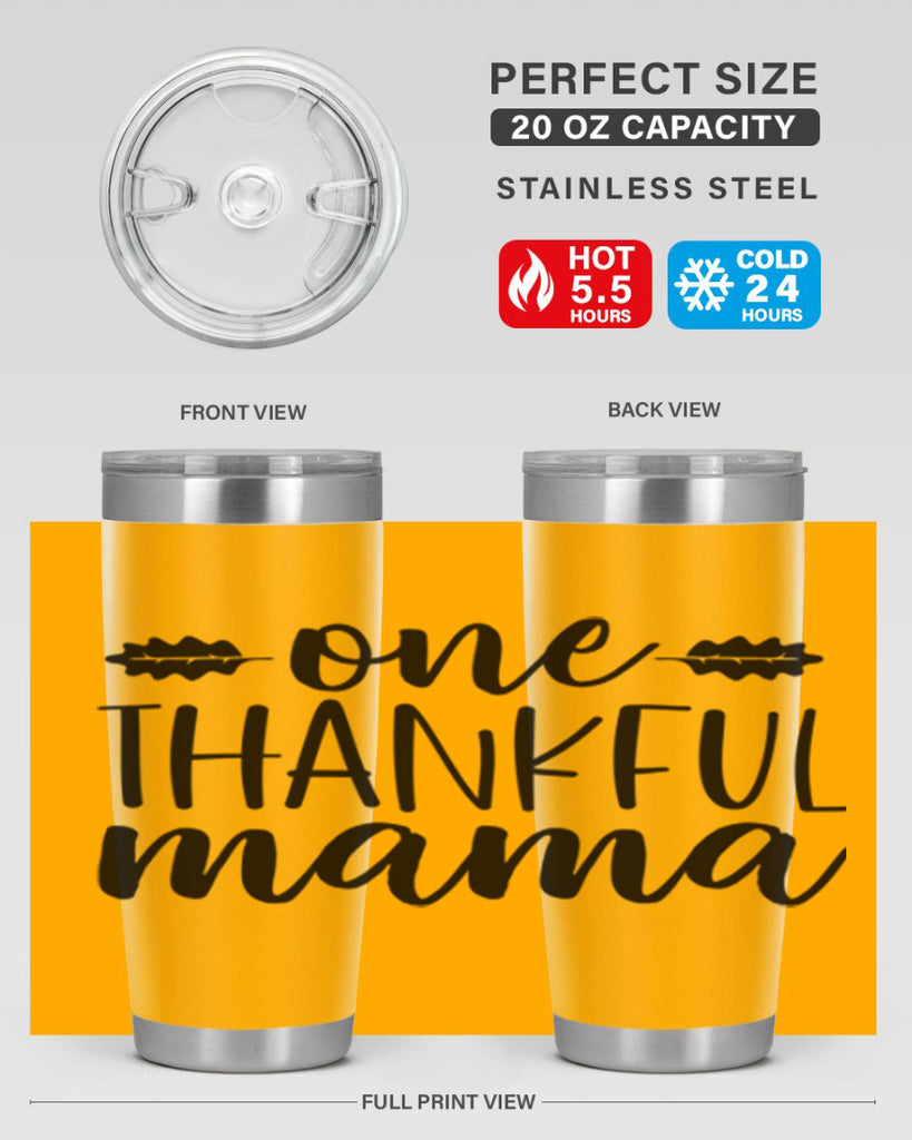 One Thankful Mama 464#- fall- Tumbler