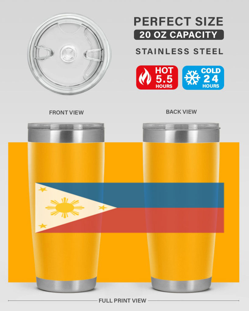 Philippines 59#- world flags- Tumbler