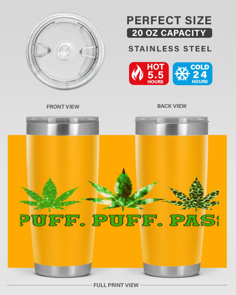 Puff Puff Pass 221#- marijuana- Tumbler