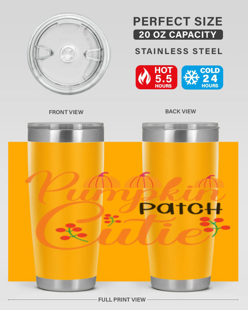 Pumpkin Patch Cutie 529#- fall- Tumbler
