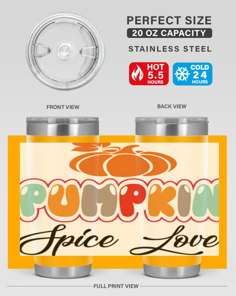 PumpkinSpiceLoverdesign 570#- fall- Tumbler