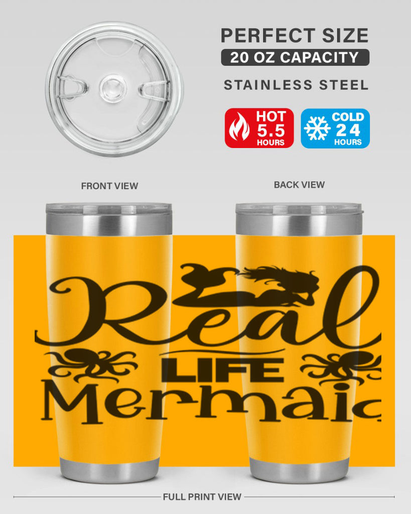 Real Life Mermaid 550#- mermaid- Tumbler