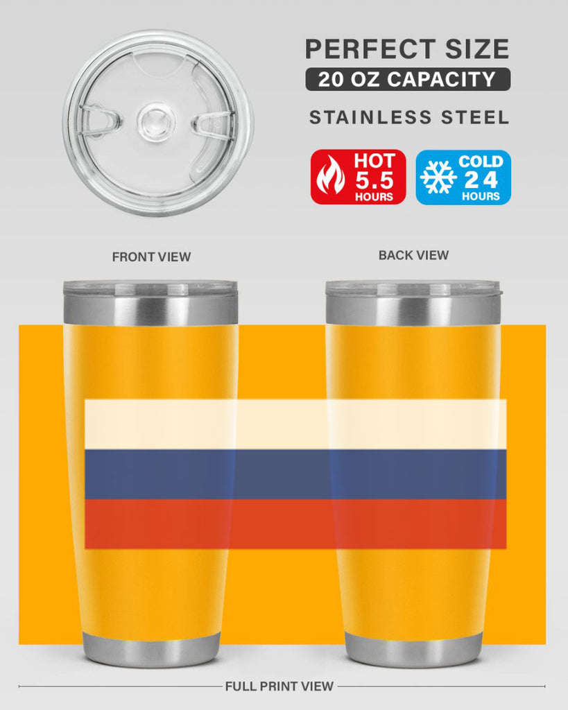 Russia 54#- world flags- Tumbler