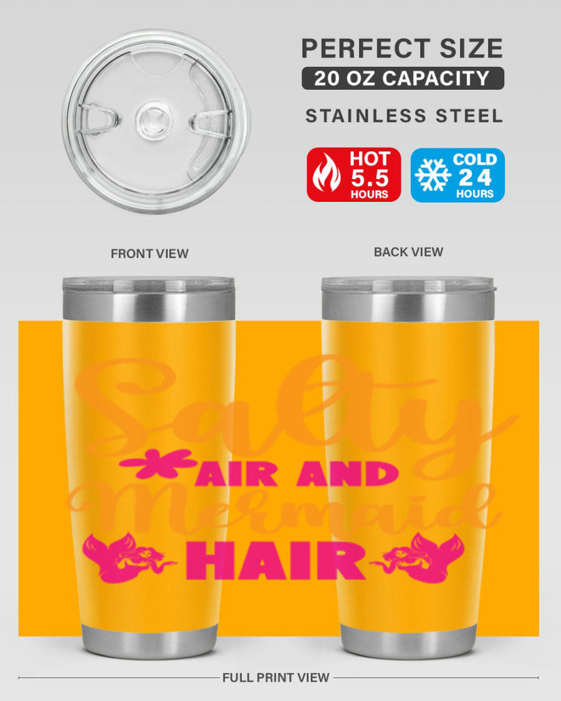 Salty Air And Mermaid Hair 560#- mermaid- Tumbler