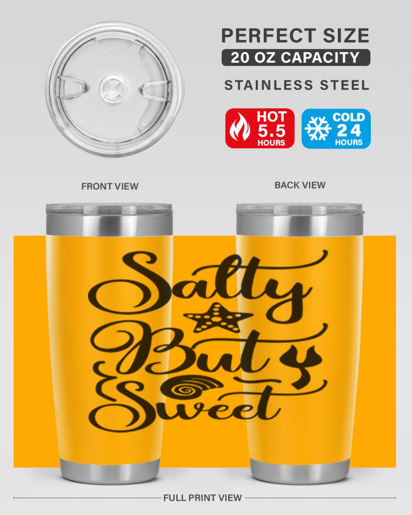 Salty but sweet design 571#- mermaid- Tumbler