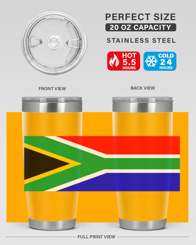 South Africa 36#- world flags- Tumbler