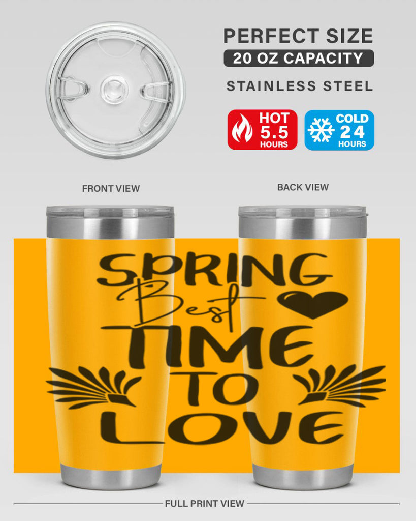 Spring Best Time to Love 414#- spring- Tumbler