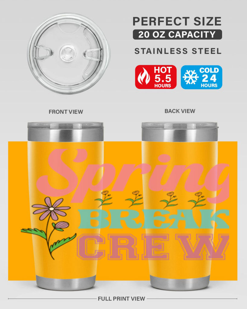 Spring Break Crew  484#- spring- Tumbler