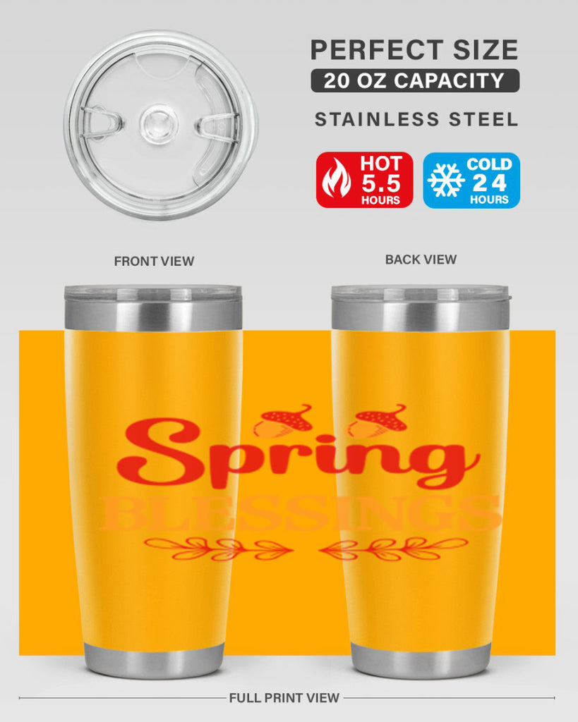Spring blessings 421#- spring- Tumbler