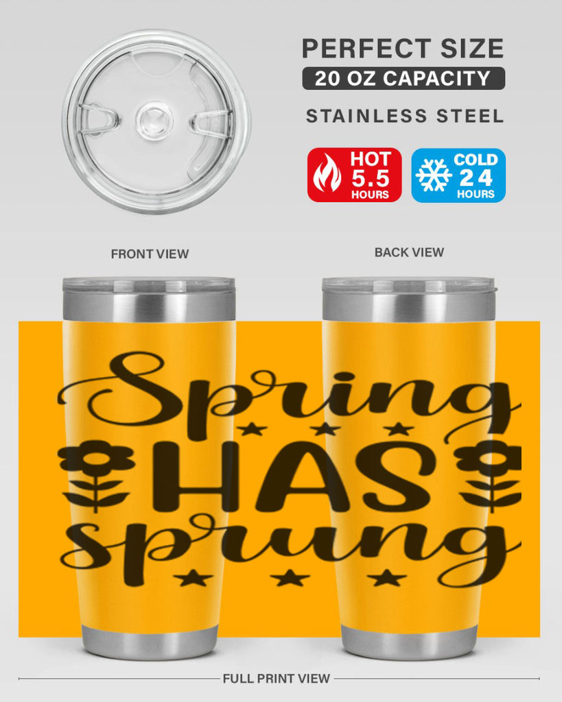 Spring has sprung  491#- spring- Tumbler