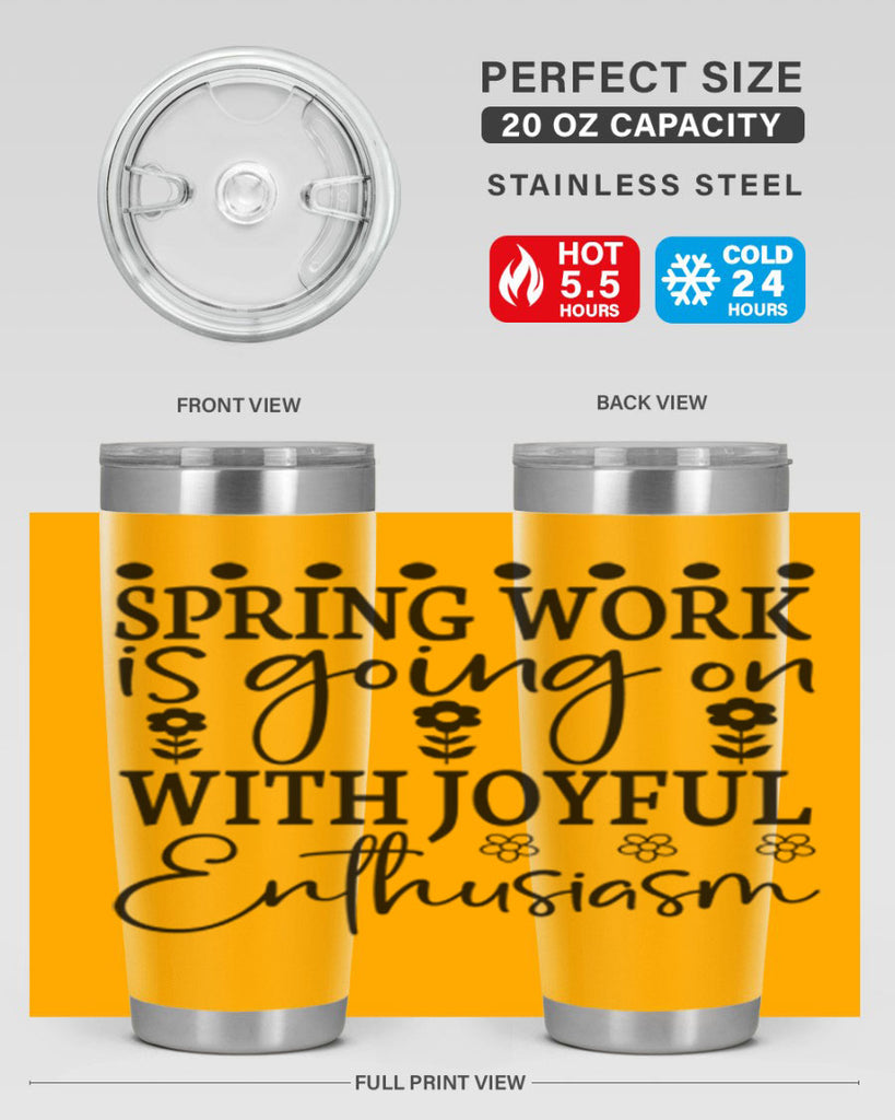 Spring work is going on 521#- spring- Tumbler