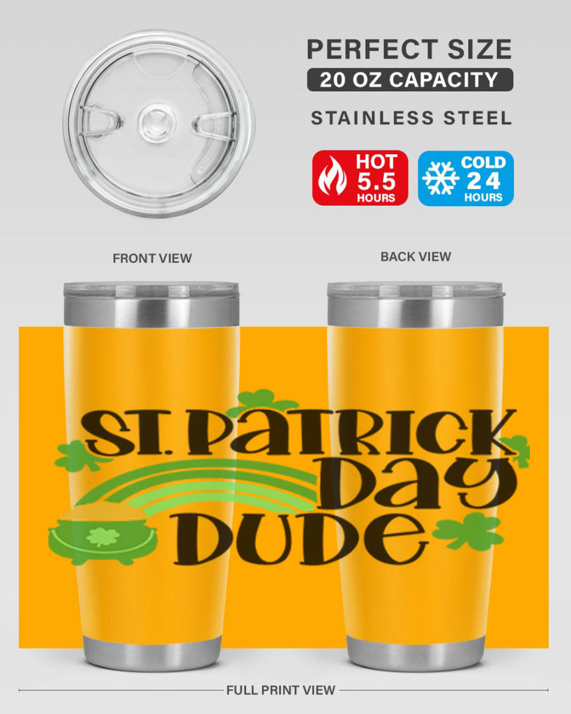 St Patrick Day Dude Style 29#- St Patricks Day- Tumbler