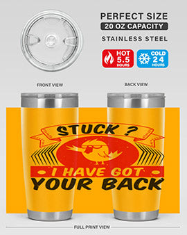 Stuck I have got your back Style 18#- duck- Tumbler