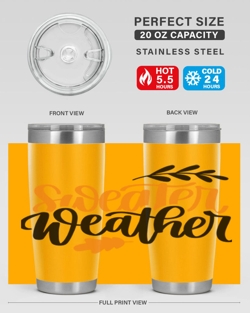 Sweater Weather 510#- fall- Tumbler