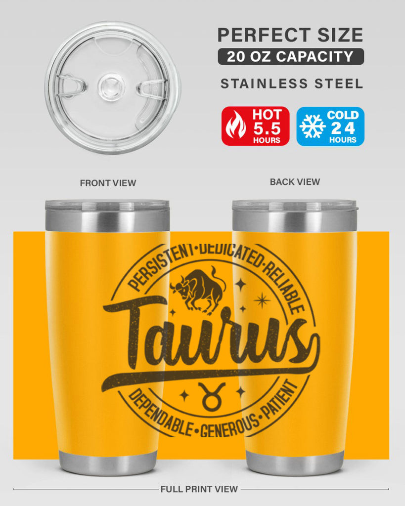 Taurus 494#- zodiac- Tumbler