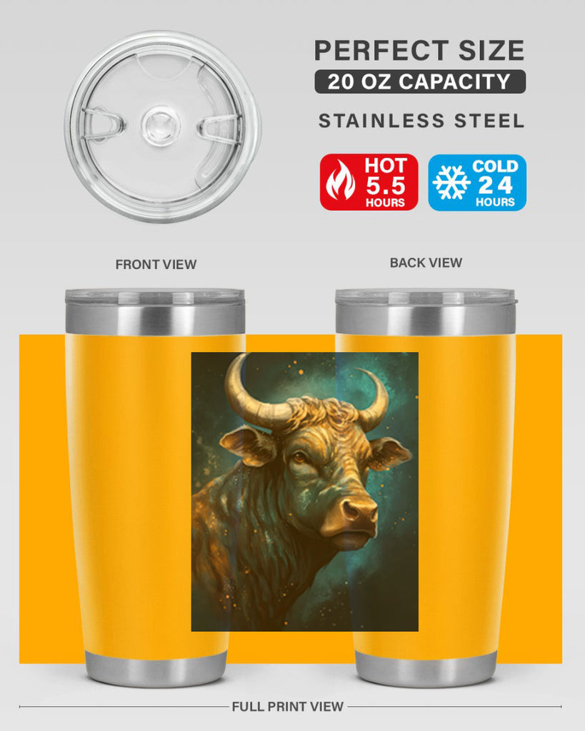 Taurus 55#- zodiac- Tumbler