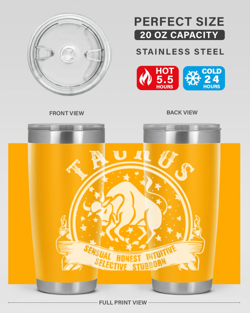 Taurus 6#- zodiac- Tumbler