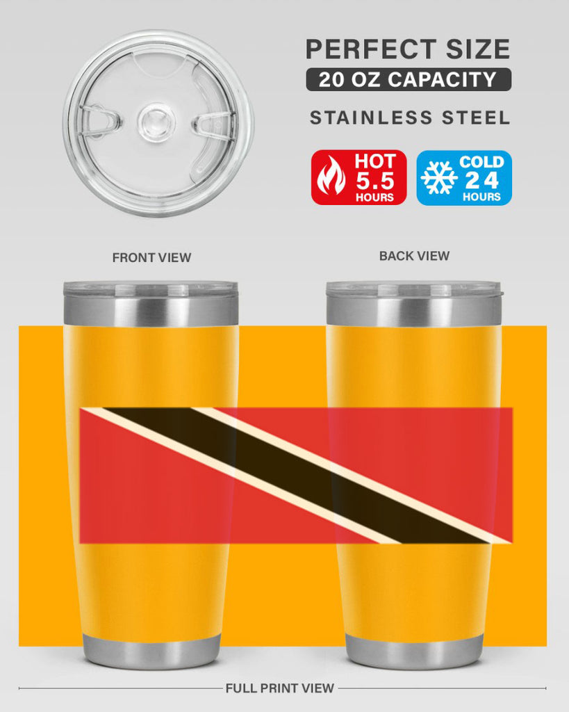 Trinidad and Tobago 19#- world flags- Tumbler