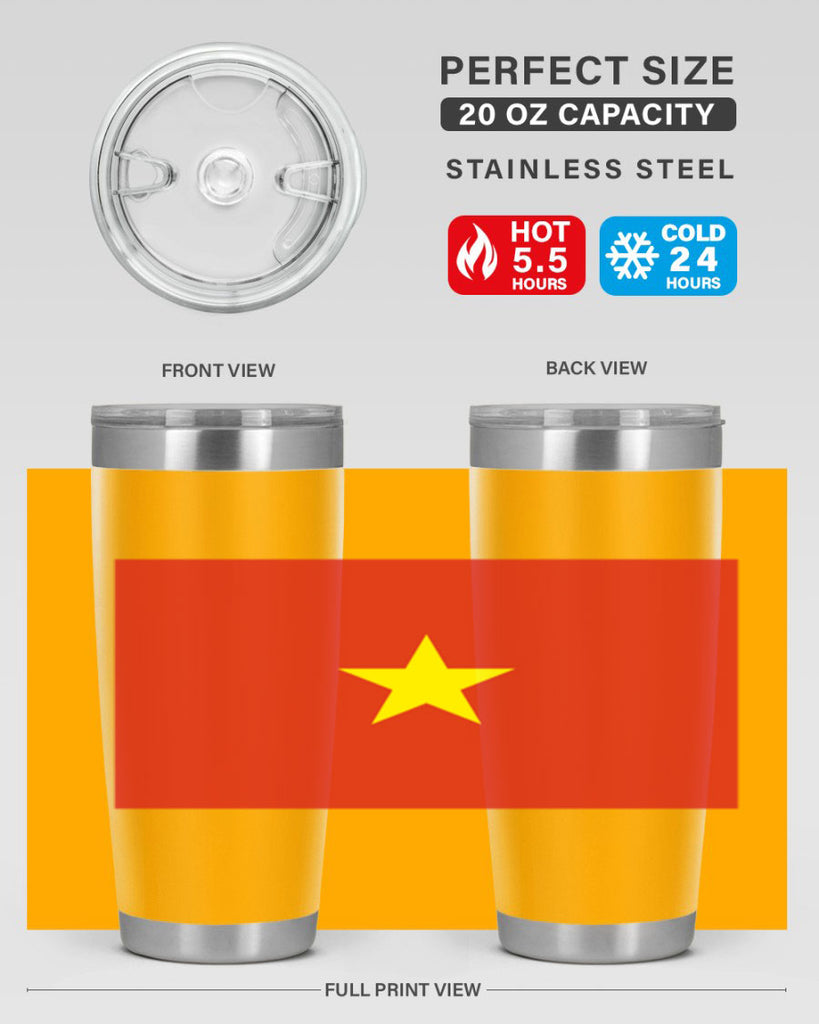 Vietnam 4#- world flags- Tumbler