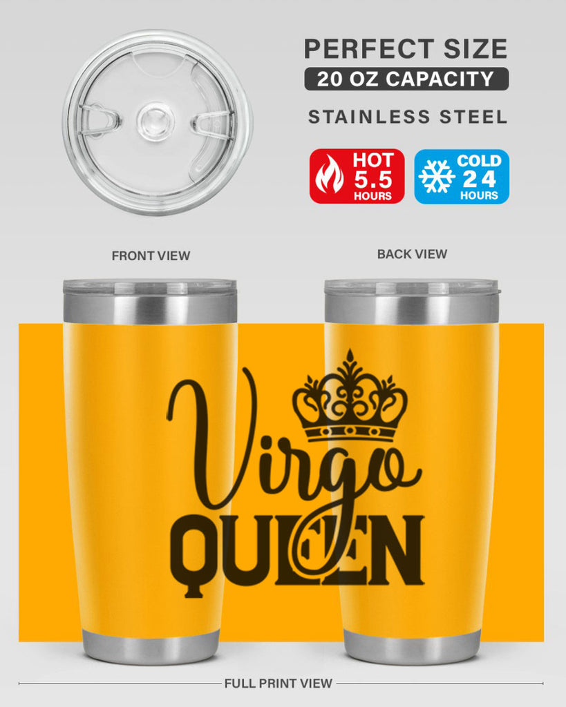 Virgo queen 540#- zodiac- Tumbler