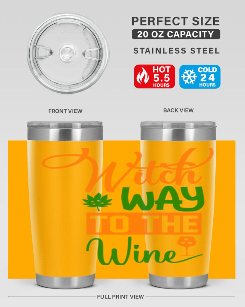 Witch Way to the Wine 650#- fall- Tumbler